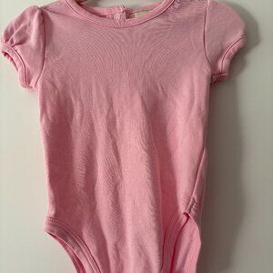 The Beaufort Bonnet Company Penny's Play Shirt Onsie in Pier Party Pink, NWT, 6M